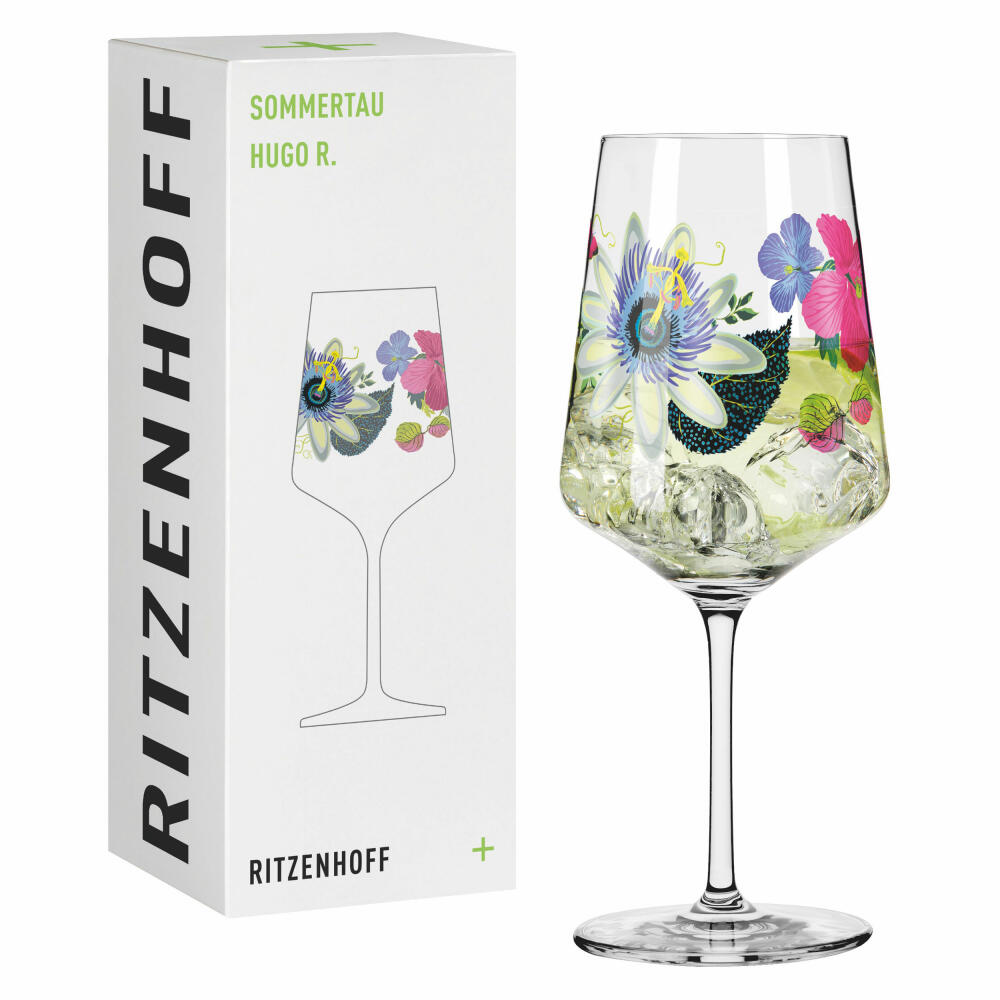 Ritzenhoff aperitif glass Sommertau 010, Ella Tjader, crystal glass, 544 ml, 2931010
