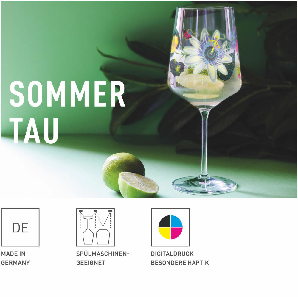 Ritzenhoff Sommertau aperitif glass 012, August Loibner, crystal glass, 544 ml, 2931012