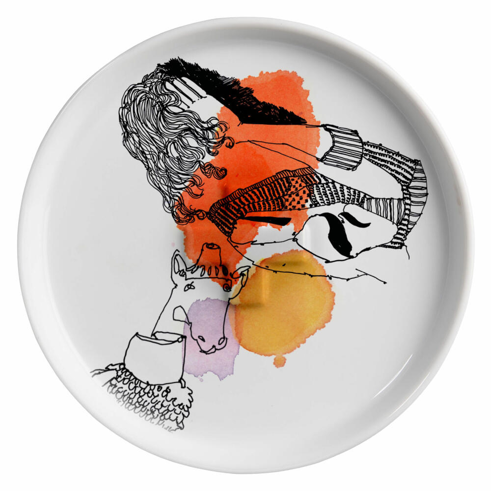 Ritzenhoff espresso cup with saucer Genussklasse 002, Lenka Kühnertová, porcelain, 97 ml, 3721002