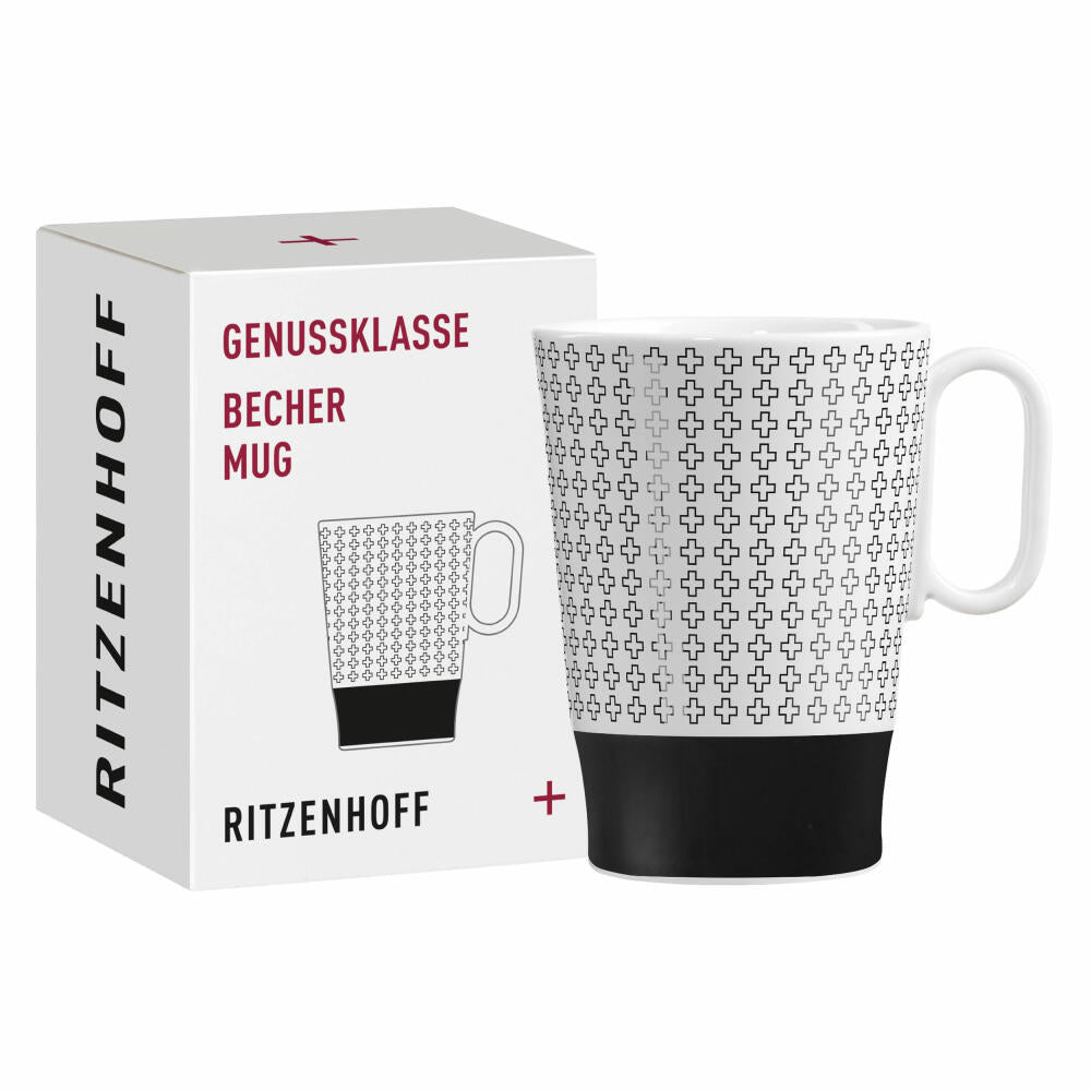 Ritzenhoff coffee cup Genussklasse 006, Christine Kordes, porcelain, 335 ml, 3731006