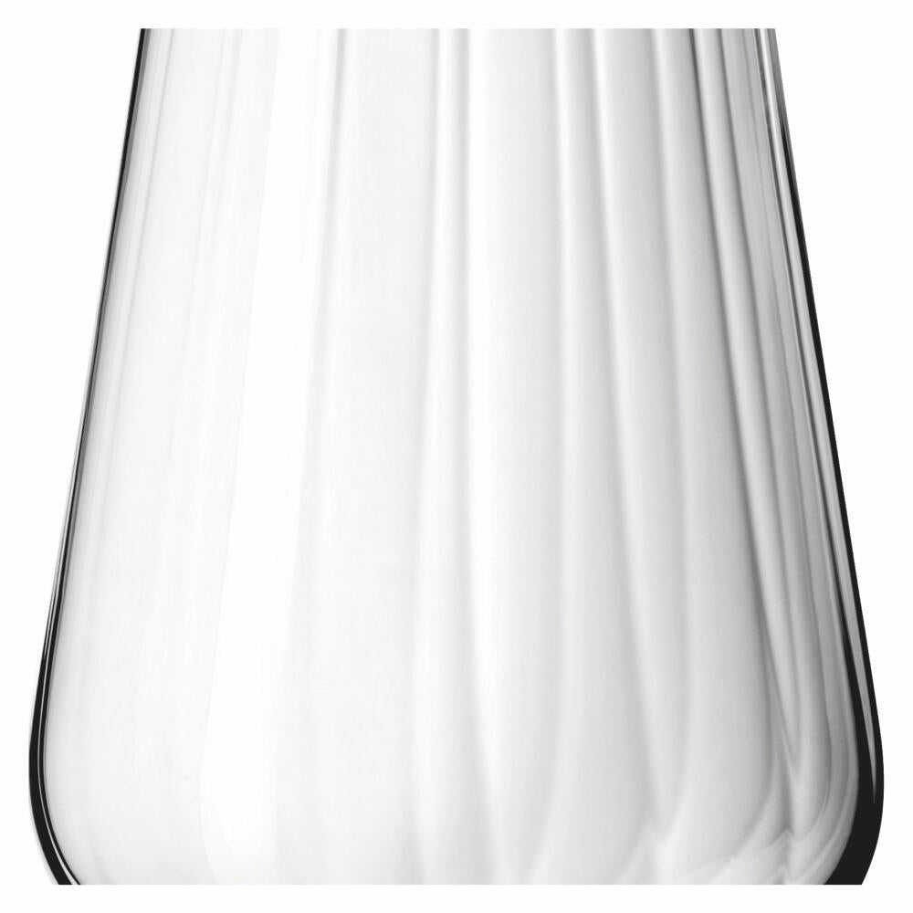 Ritzenhoff white wine and water glass set 12-piece, star cut 001, crystal glass, 380 ml, 6111010