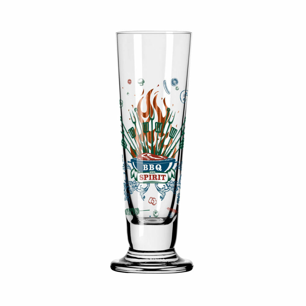 Ritzenhoff shot glass Heldenfest 014, 2 percent, crystal glass, 52 ml, 1061014