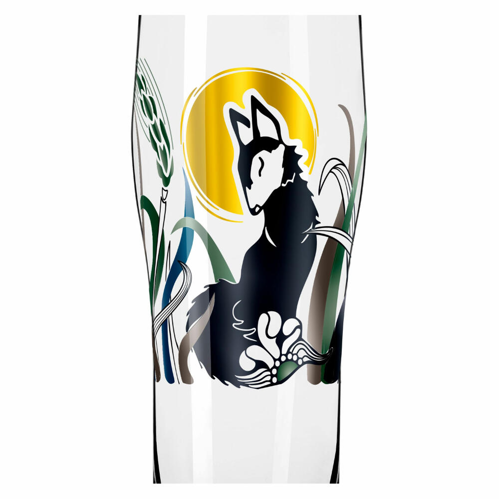 Ritzenhoff Allround-Glas 2er-Set Brauchzeit 001, Petra Mohr, Kristallglas, 630 ml, 3781001
