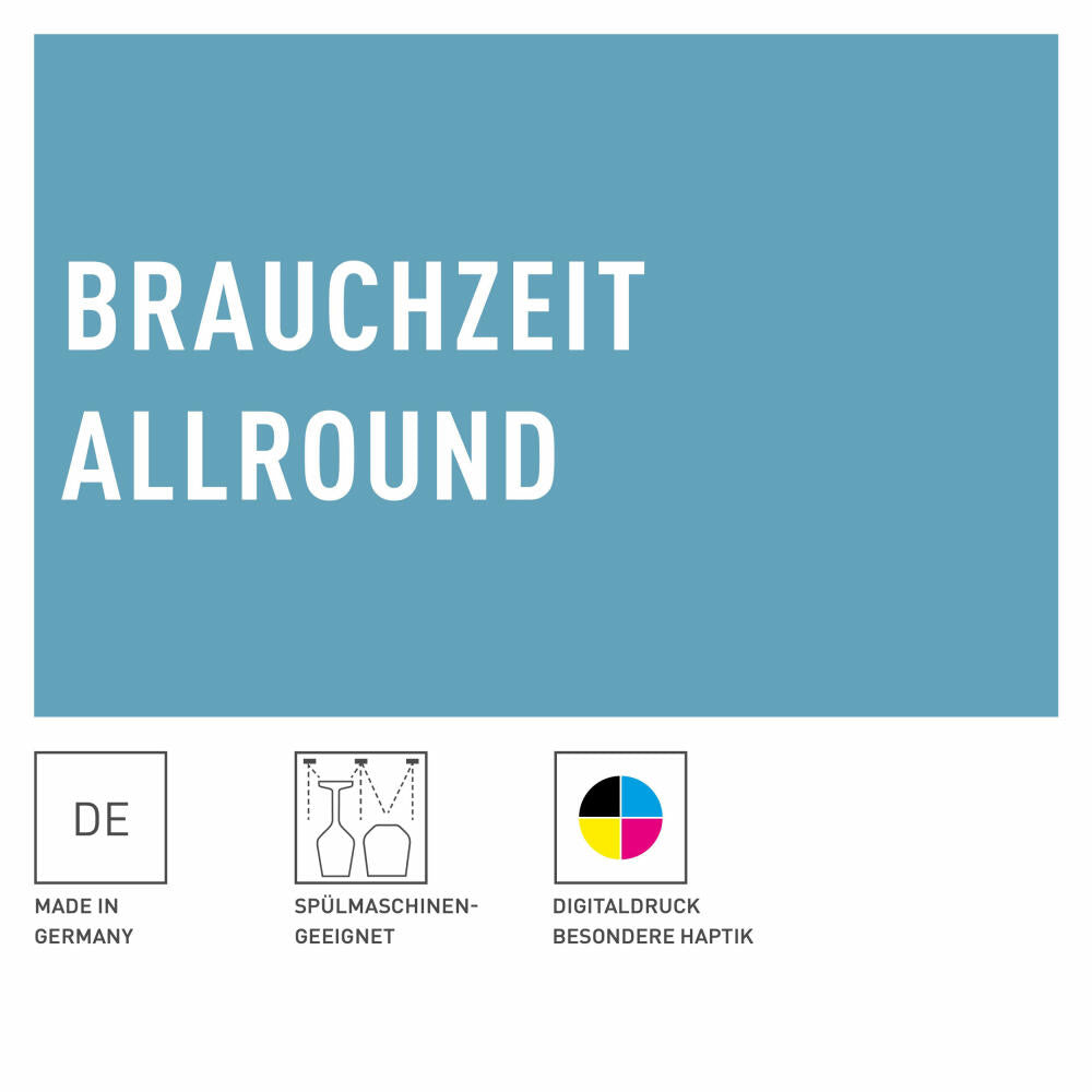 Ritzenhoff Allround-Glas 2er-Set Brauchzeit 003, Hatch, Crystal Glass, 630 ml, 3781003