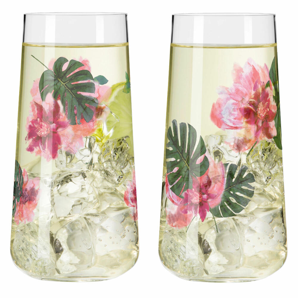 Ritzenhoff universal glass set of 2 summer sonnet 2023, Ramona rosary, crystal glass, 614 ml, 6151001