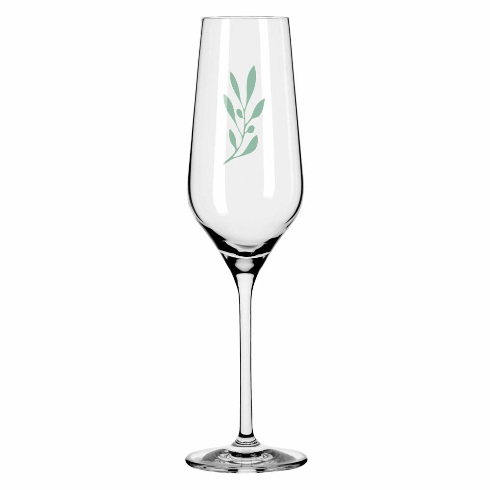 Ritzenhoff Champagnerglas 2er-Set Organix 001, Romi Bohnenberg, Kristallglas, 250 ml, 3924001