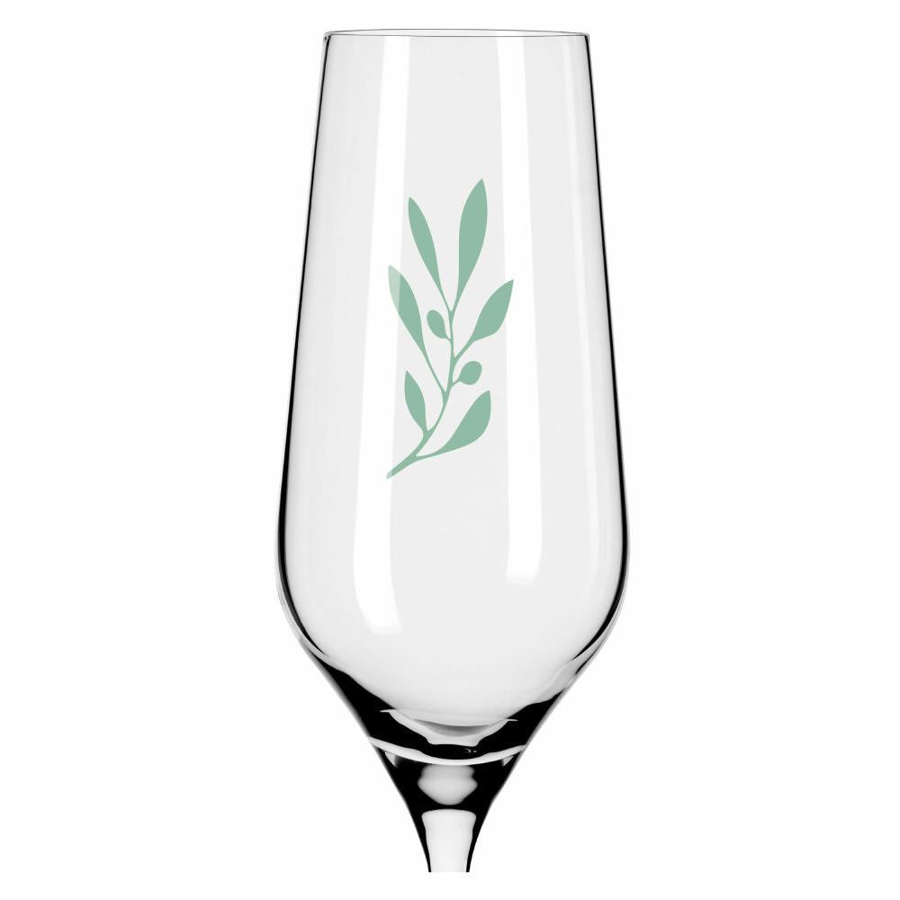 Ritzenhoff Champagnerglas 2er-Set Organix 001, Romi Bohnenberg, Kristallglas, 250 ml, 3924001