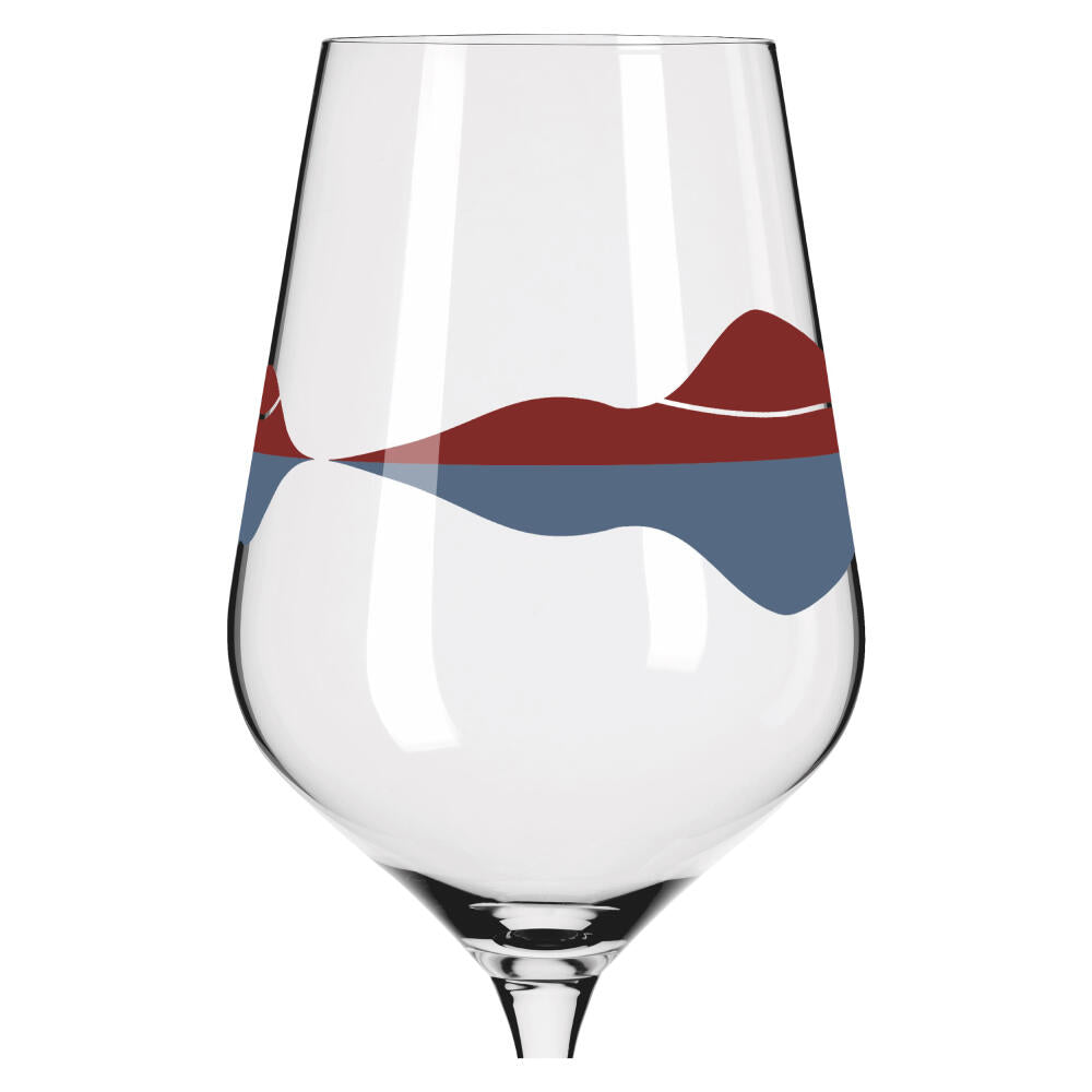 Ritzenhoff red wine glass set of 2 Heart Crystal H23, Aurélie Girod, Applefield, crystal glass, 570 ml, 6161001