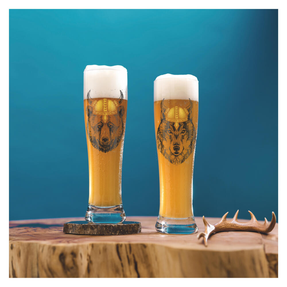 Ritzenhoff wheat beer glass set of 2, custom time 015, 016, Ritzenhoff Design Team, glass, 646 ml, 3481008
