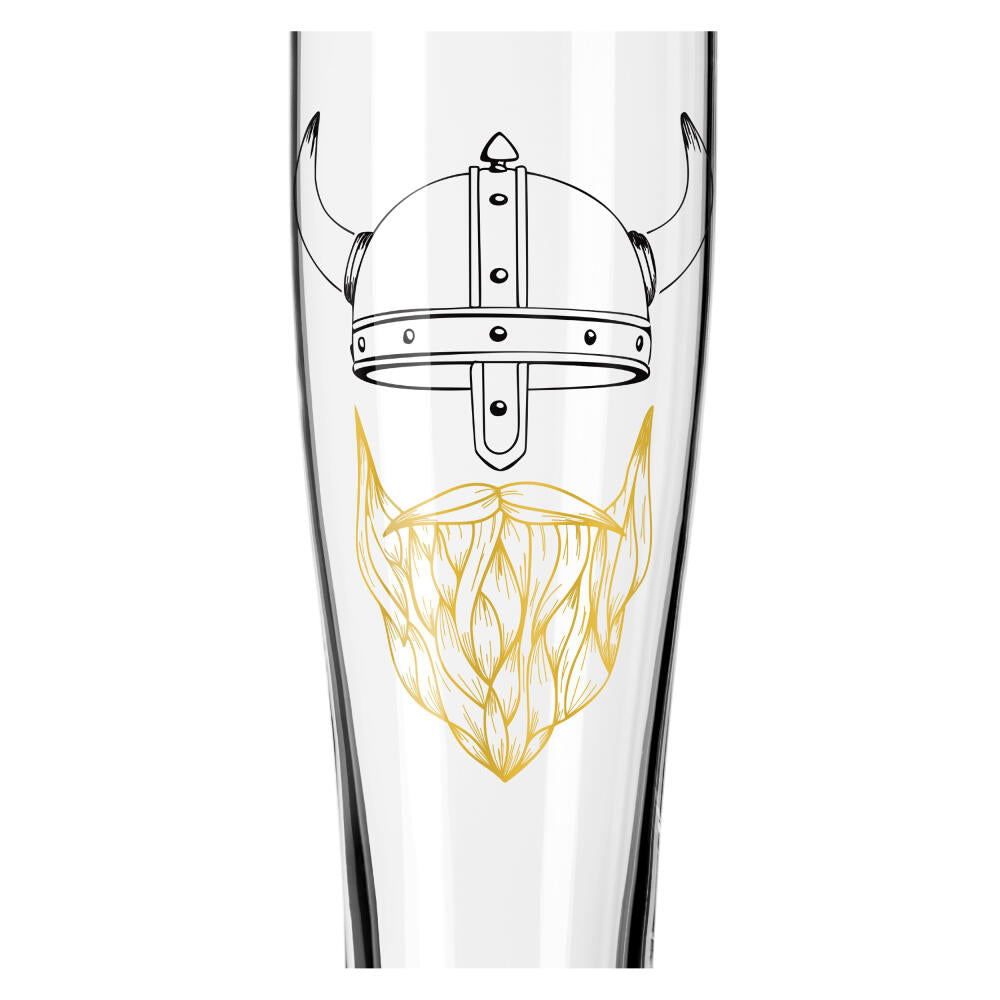 Ritzenhoff wheat beer glass set of 2, custom time 017, 018, Ana Vasconcelos, glass, 646 ml, 3481009