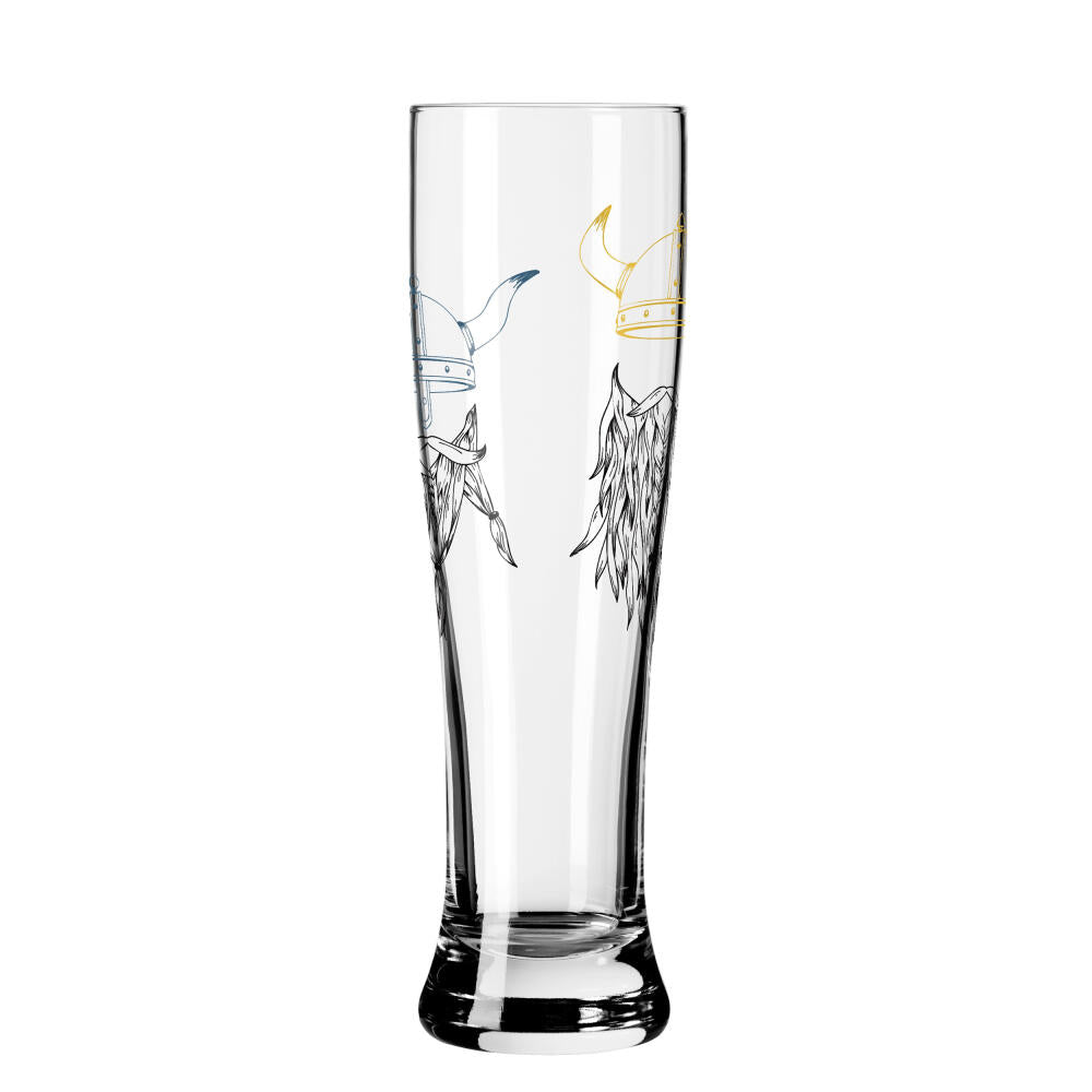 Ritzenhoff wheat beer glass set of 2, custom time 017, 018, Ana Vasconcelos, glass, 646 ml, 3481009