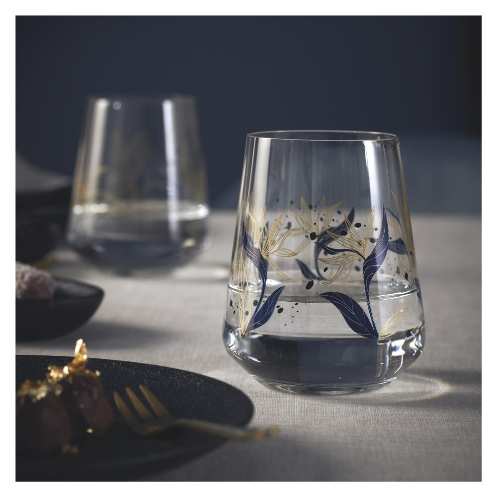 Ritzenhoff universal glass set of 2 Sparkle 001, 002, Ana Vasconcelos, crystal glass, 510 ml, 3981001