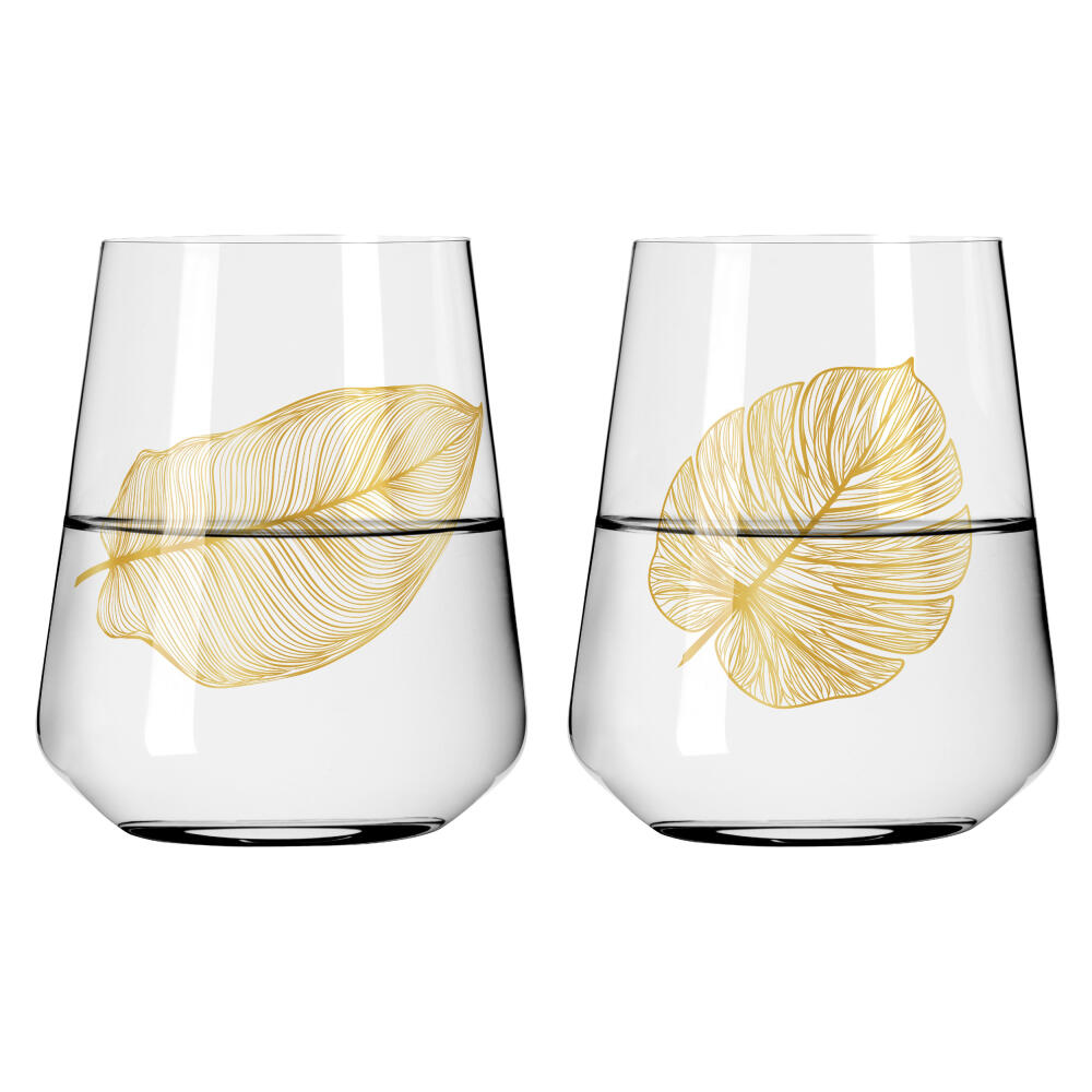 Ritzenhoff universal glass set of 2 Sparkle 003, 004, Ritzenhoff Design Team, crystal glass, 510 ml, 3981002