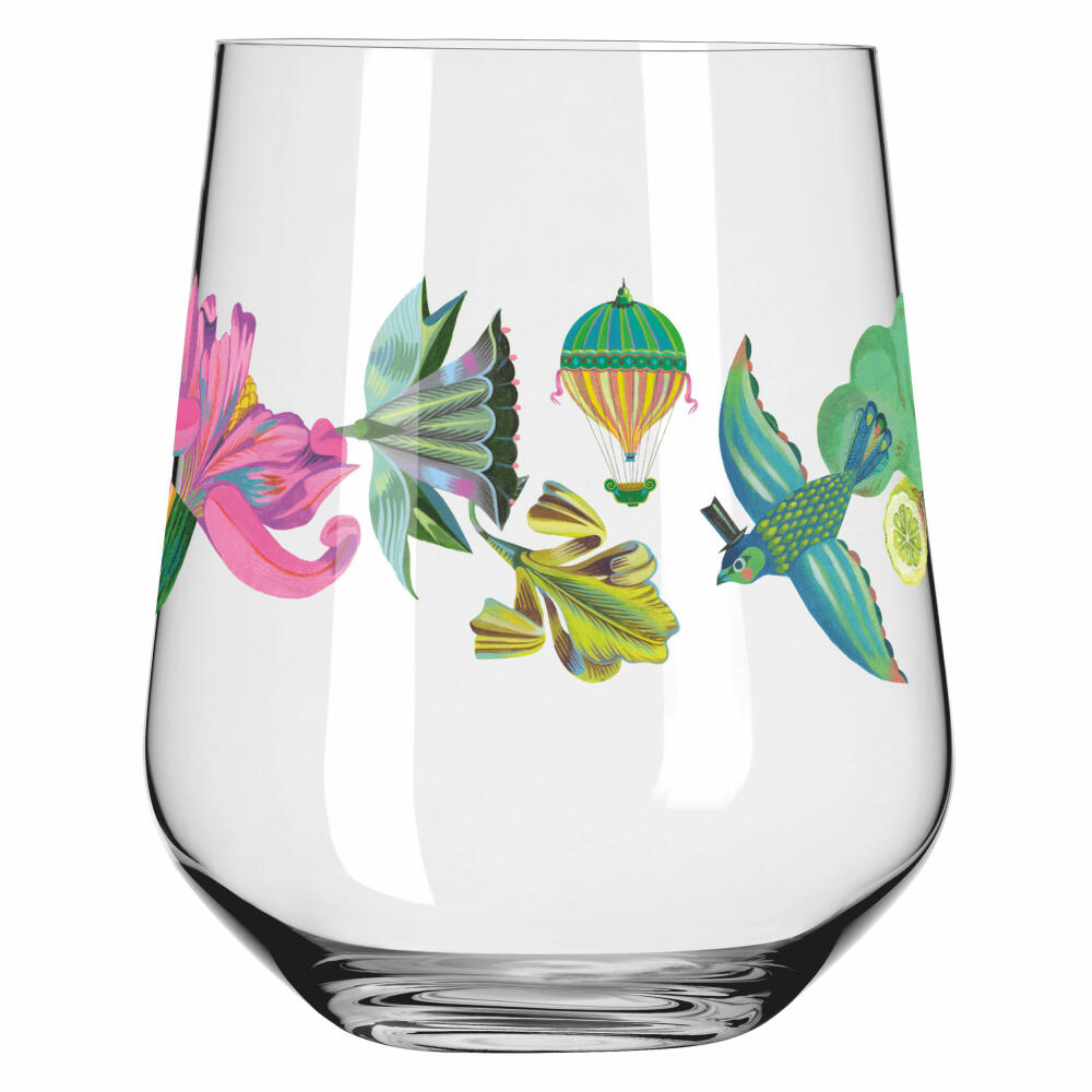 Ritzenhoff Botanic Lights Gin Tumbler 009 010 F24, set of 2, Olaf Hajek, gin glass, crystal glass, 710 ml, 3891002