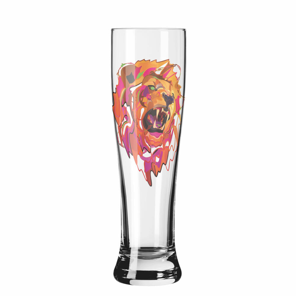 Ritzenhoff Brauchzeit Weizen 021 022 F24, 2er Set, Justin Maller, Weizenbierglas, Glas, 646 ml, 3481011