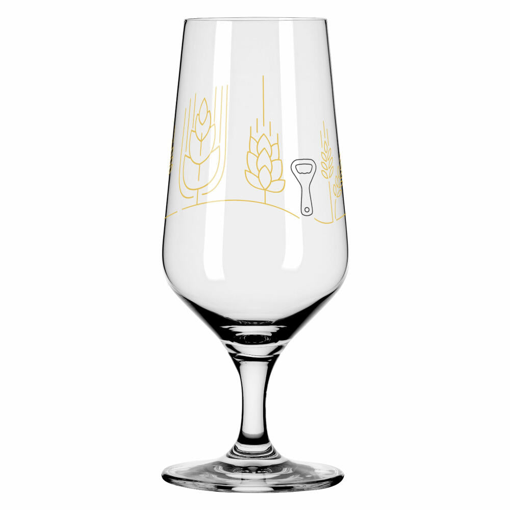 Ritzenhoff Brauchzeit Pils 011 012 F24, set of 2, Ritzenhoff Design Team, pilsner glass, crystal glass, 374 ml, 3471006