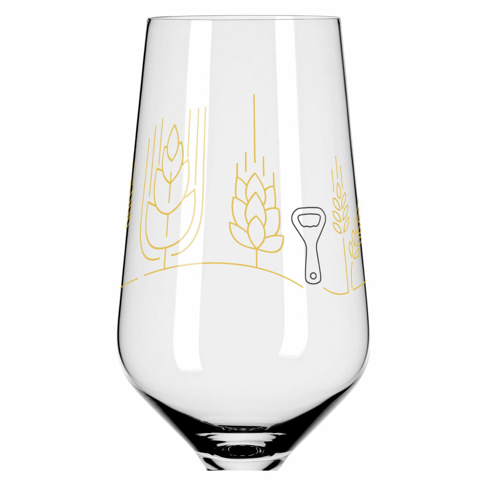 Ritzenhoff Brauchzeit Pils 011 012 F24, set of 2, Ritzenhoff Design Team, pilsner glass, crystal glass, 374 ml, 3471006