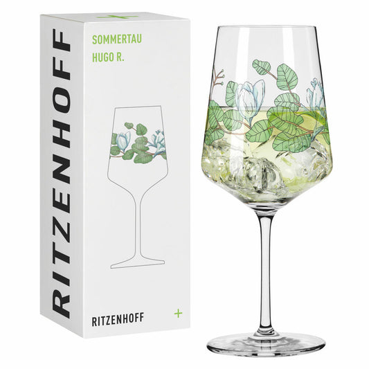Ritzenhoff Aperitifglas Sommertau Hugo 023, Ana C. Vasconcelos F25, Kristallglas, 544 ml, 2931022