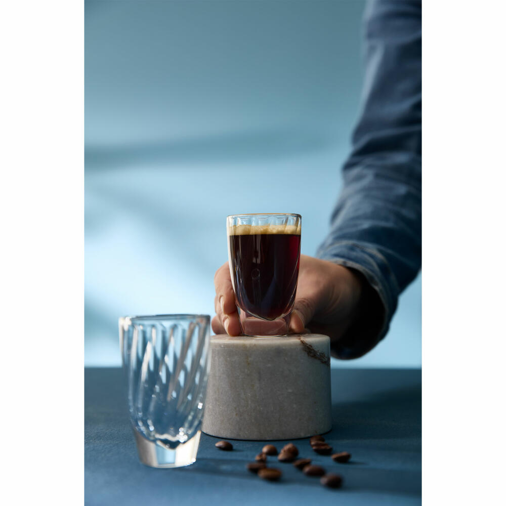 Ritzenhoff Espressogläser 2er Set Pioretto Espresso, RDT F25, Kristallglas, 53 ml, 3991003