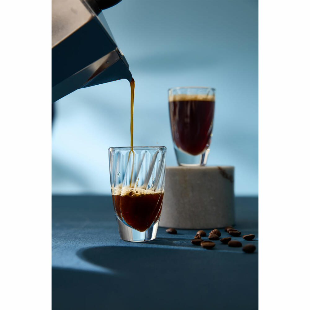 Ritzenhoff Espressogläser 2er Set Pioretto Espresso, RDT F25, Kristallglas, 53 ml, 3991003
