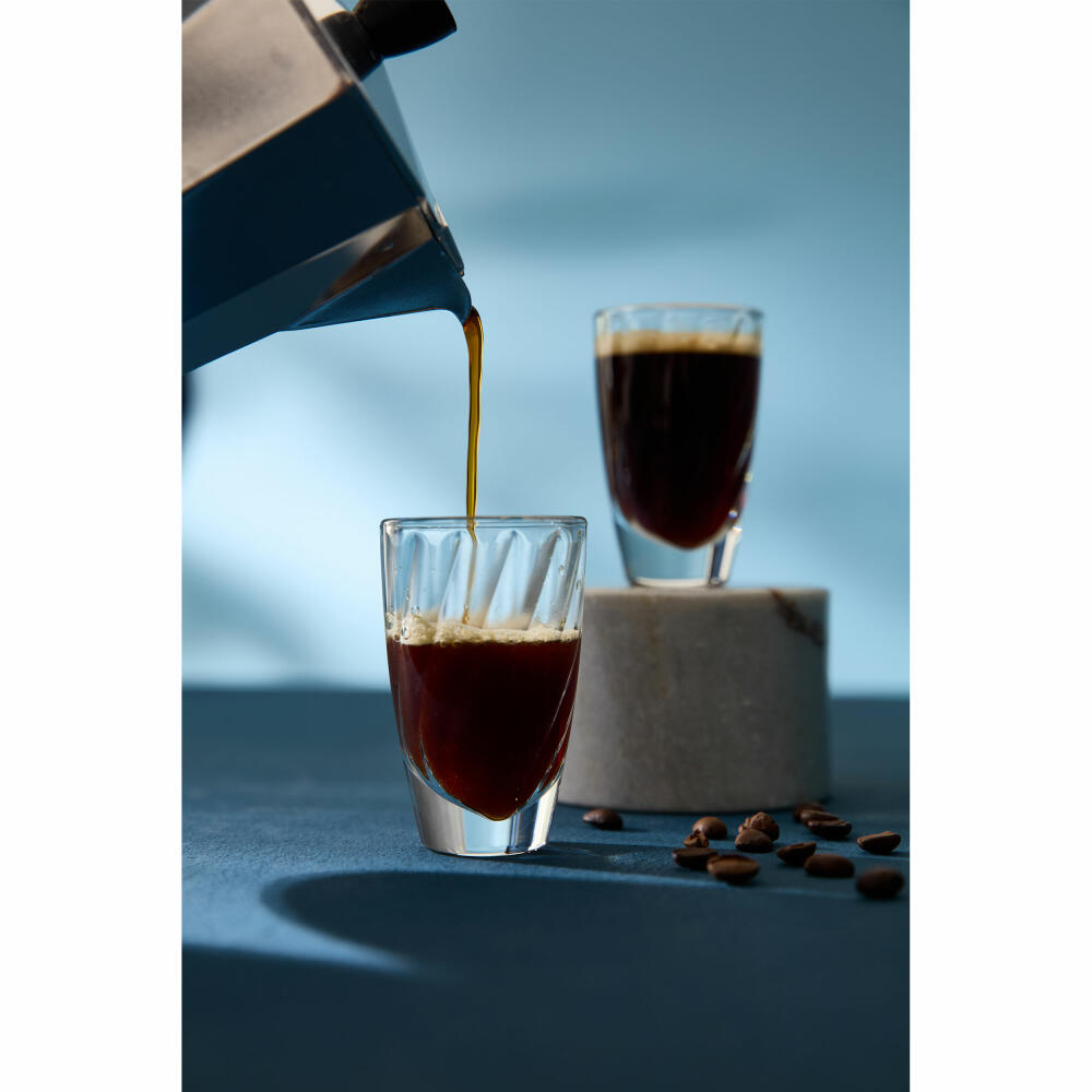 Ritzenhoff Espressogläser 2er Set Pioretto Espresso, RDT F25, Kristallglas, 53 ml, 3991003
