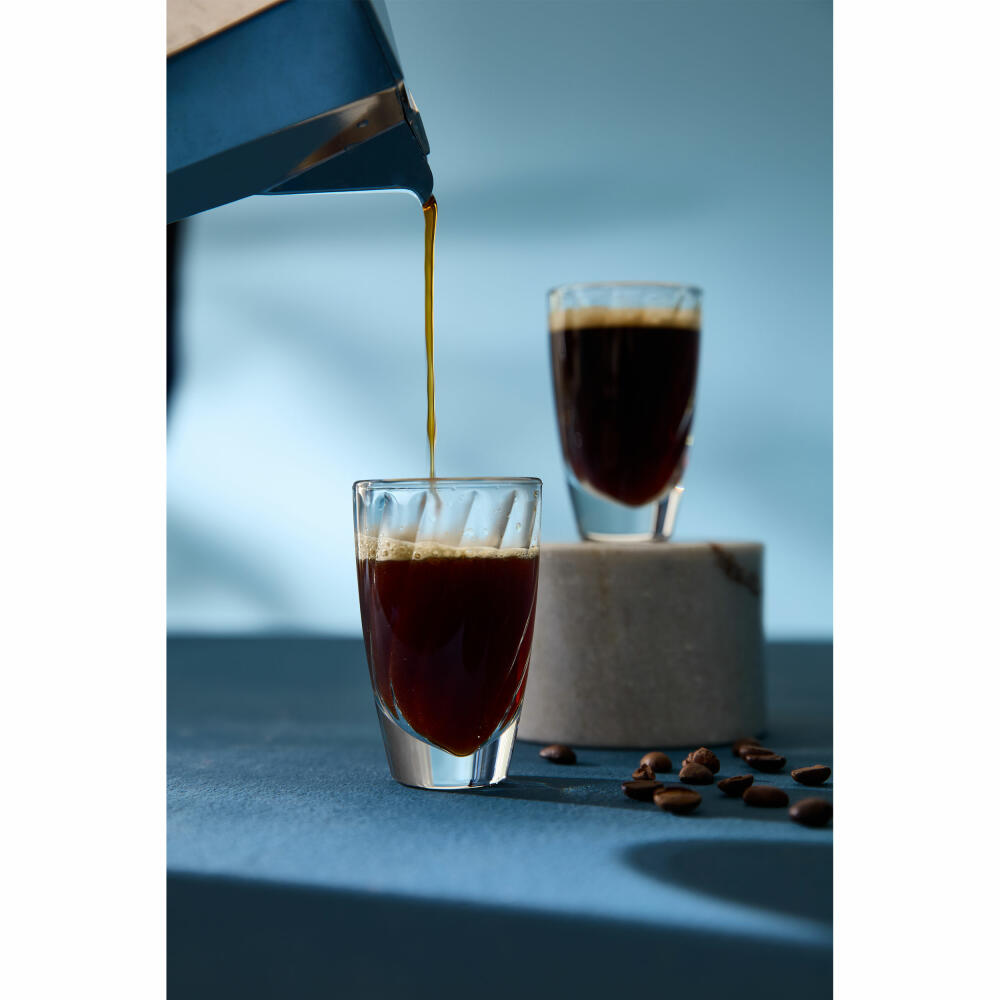 Ritzenhoff Espressogläser 2er Set Pioretto Espresso, RDT F25, Kristallglas, 53 ml, 3991003