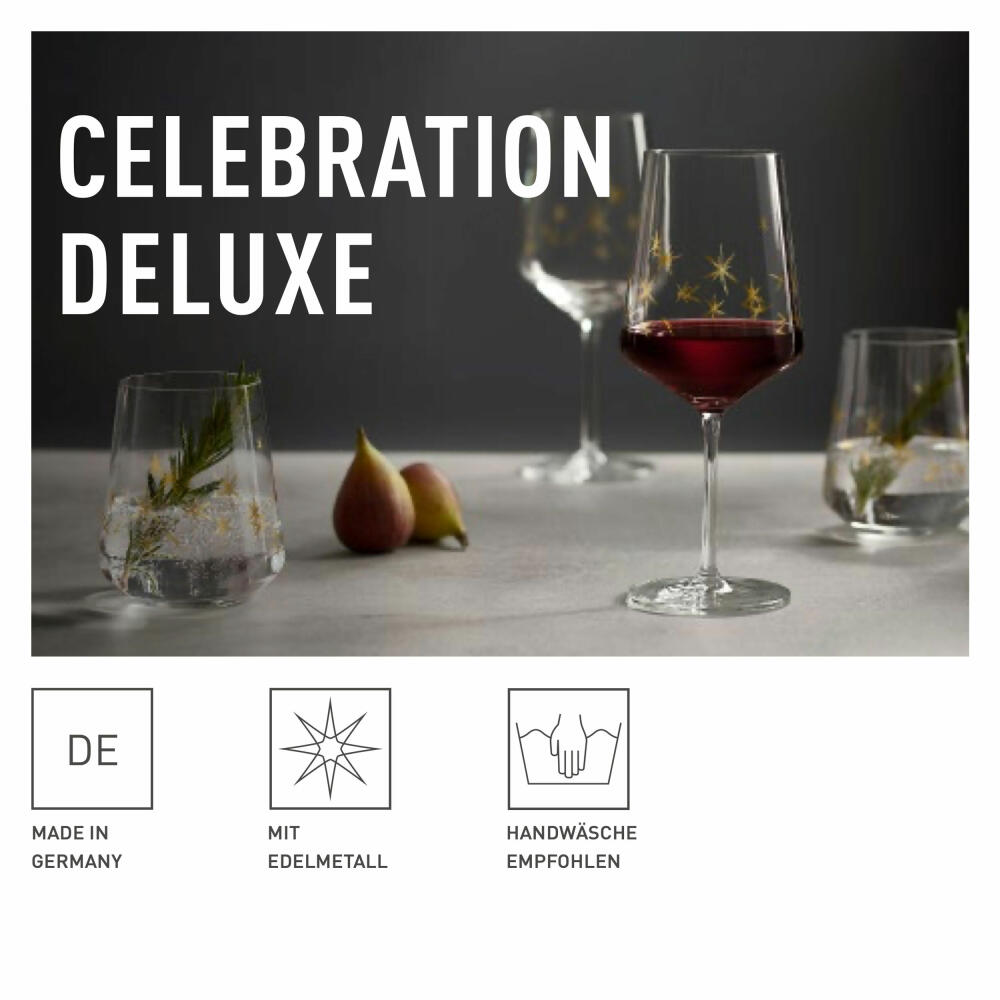Ritzenhoff white wine glass set of 2 Celebration Deluxe 003, Romi Bohnenberg, crystal glass, 400 ml, 6141012