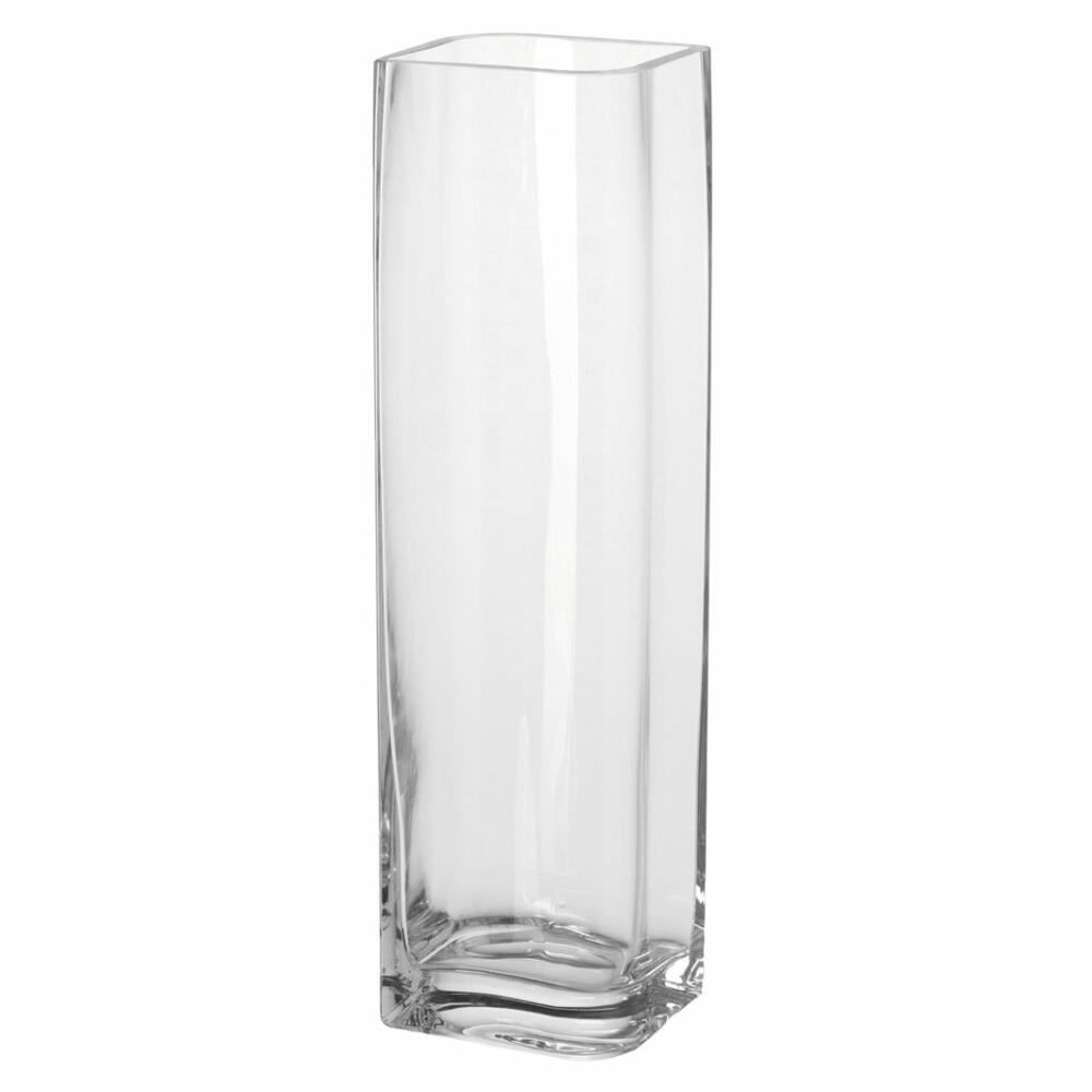 Leonardo Lucca Vase, Blumenvase, eckig, Glas, 40 x 11  cm, 14328