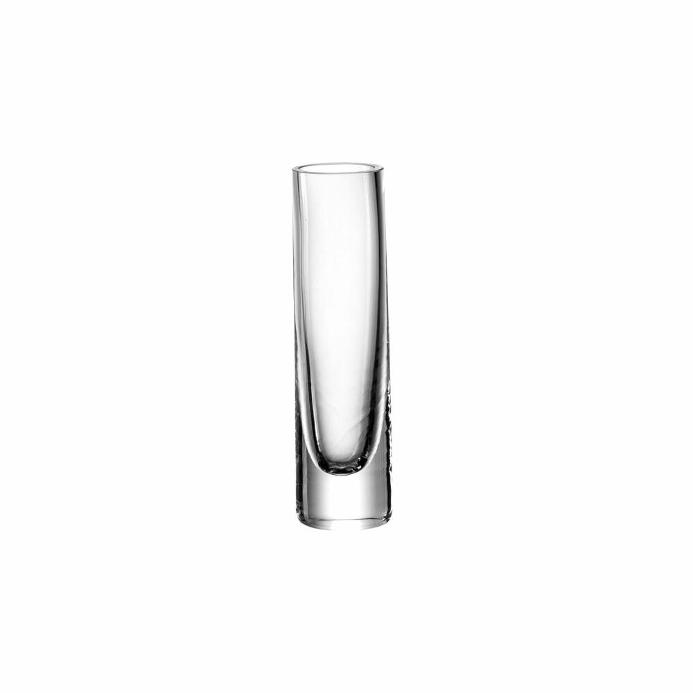 Leonardo vase NOVARA, decorative vase, glass vase, soda-lime glass, clear, 16.4 cm, 018624