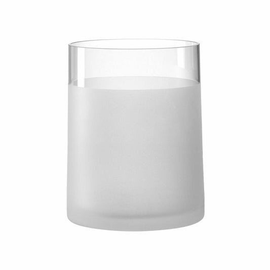 Leonardo Vase NOVARA, decorative vase, glass vase, soda-lime glass, satin finish, 19 cm, 018628