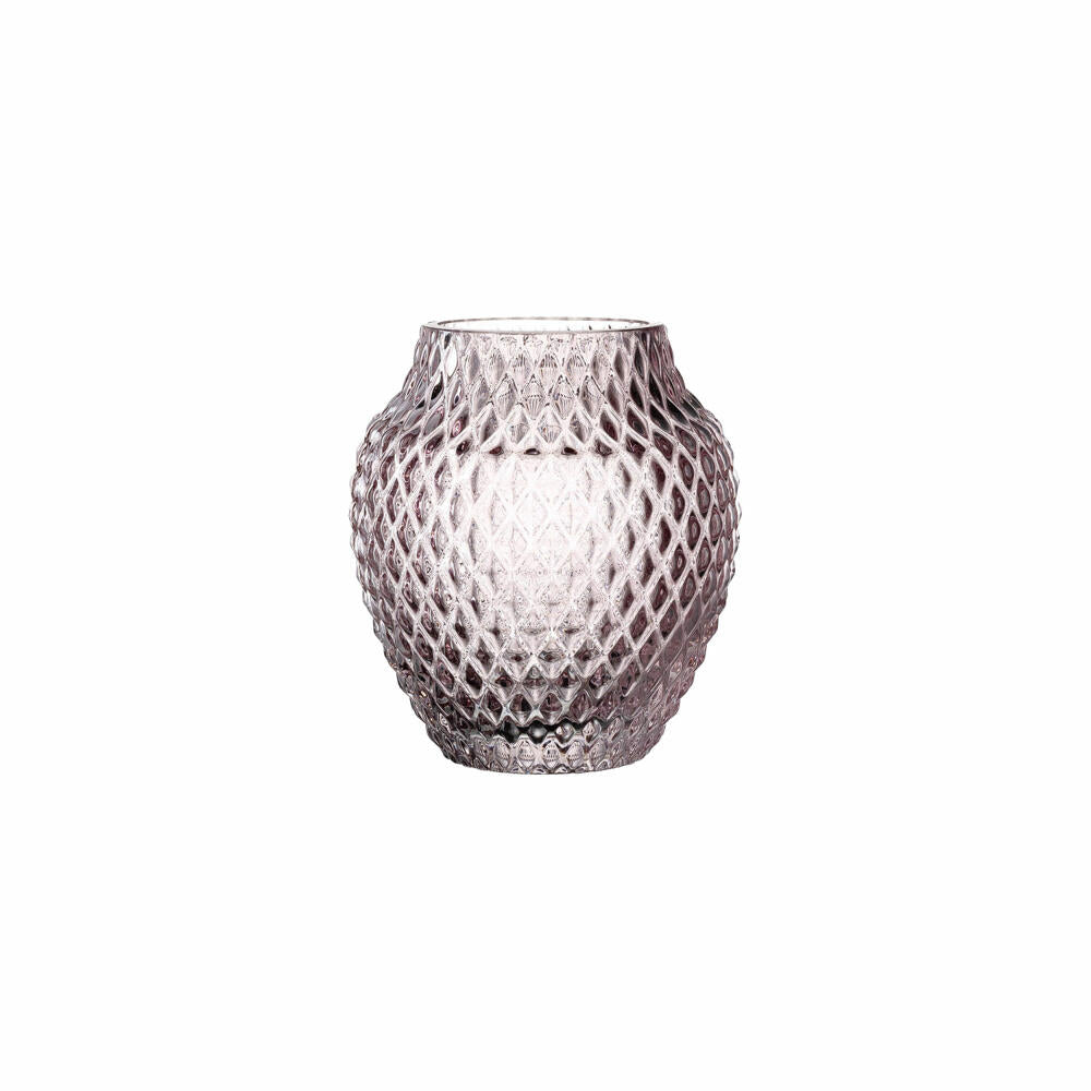 Leonardo Tischvase POESIA, Dekovase, Glasvase, Kalk-Natron Glas, Viola, 11 cm, 018670