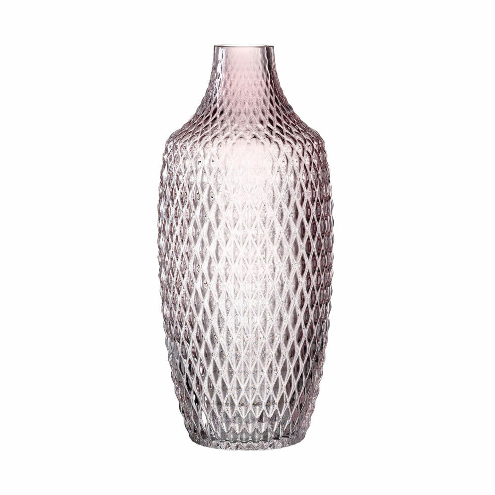 Leonardo Vase POESIA, Dekovase, Glasvase, Kalk-Natron Glas, Viola, 30 cm, 018680