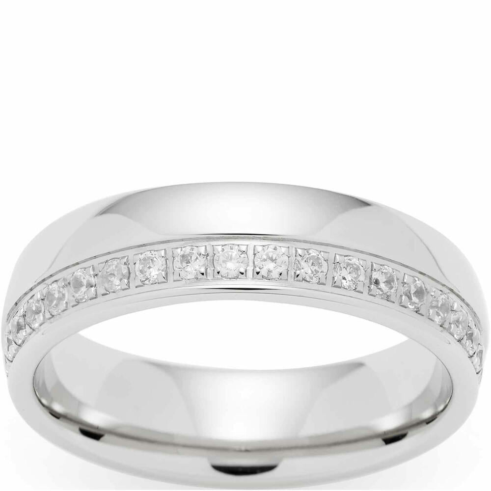 Leonardo Jewels Ring Brilliante, Fingerring, Fingerschmuck, Schmuck, Größe 19, Edelstahl, Silber, 023512