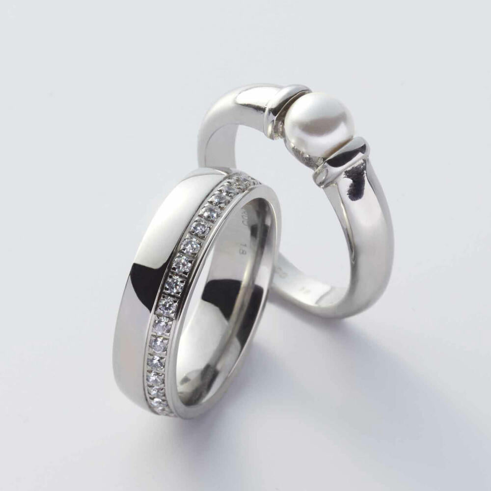 Leonardo Jewels Ring Brilliante, Fingerring, Fingerschmuck, Schmuck, Größe 20, Edelstahl, Silber, 023513