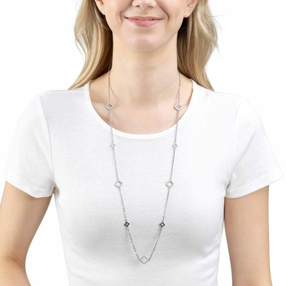 Leonardo Jewels Halskette Norma, Kette, Schmuckkette, Modeschmuck, Edelstahl, Silber, 023525