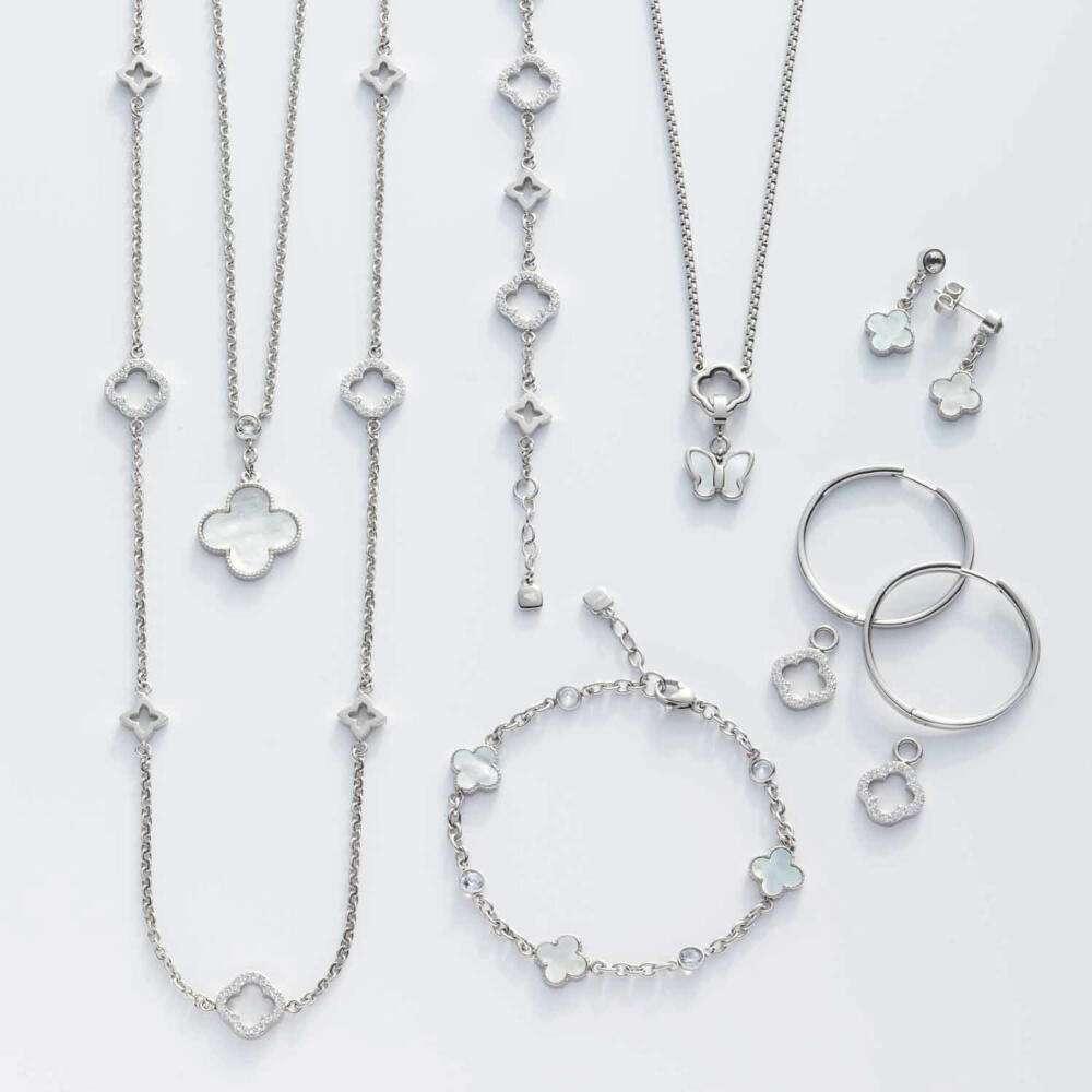 Leonardo Jewels Halskette Norma, Kette, Schmuckkette, Modeschmuck, Edelstahl, Silber, 023525