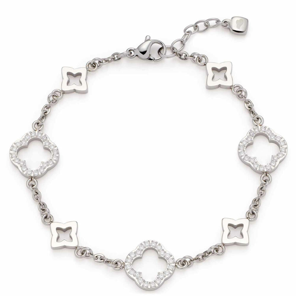 Leonardo Jewels Armband Norma, Schmuckarmband, Armkette, Modeschmuck, Edelstahl, Silber, 023527