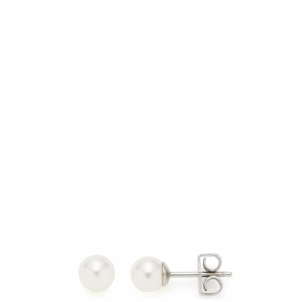 Leonardo Jewels ear studs Almina, earring, earrings, jewelry, stainless steel, white, 023537