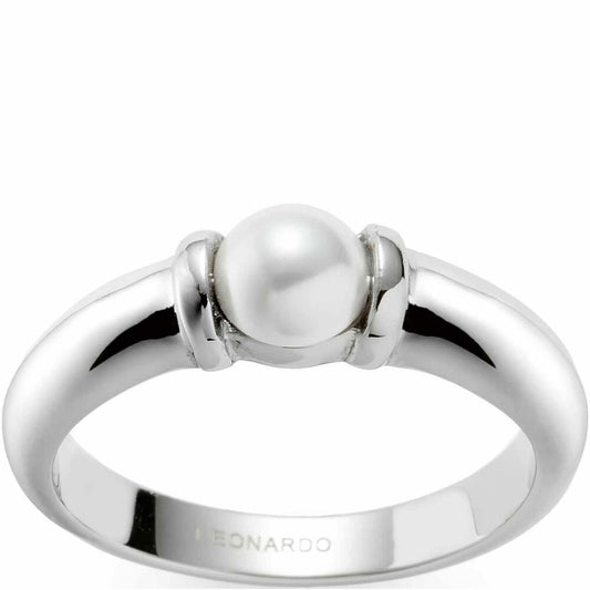 Leonardo Jewels Ring Almina, finger ring, finger jewelry, jewelry, size 17, stainless steel, silver, 023538