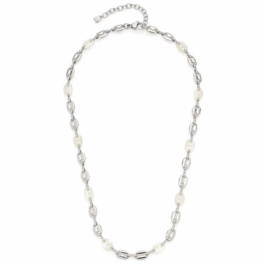 Leonardo Jewels Halskette Lindi, Kette, Schmuckkette, Modeschmuck, Edelstahl, Silber, 023541