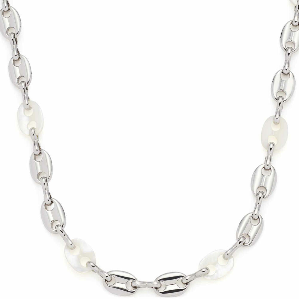 Leonardo Jewels Halskette Lindi, Kette, Schmuckkette, Modeschmuck, Edelstahl, Silber, 023541