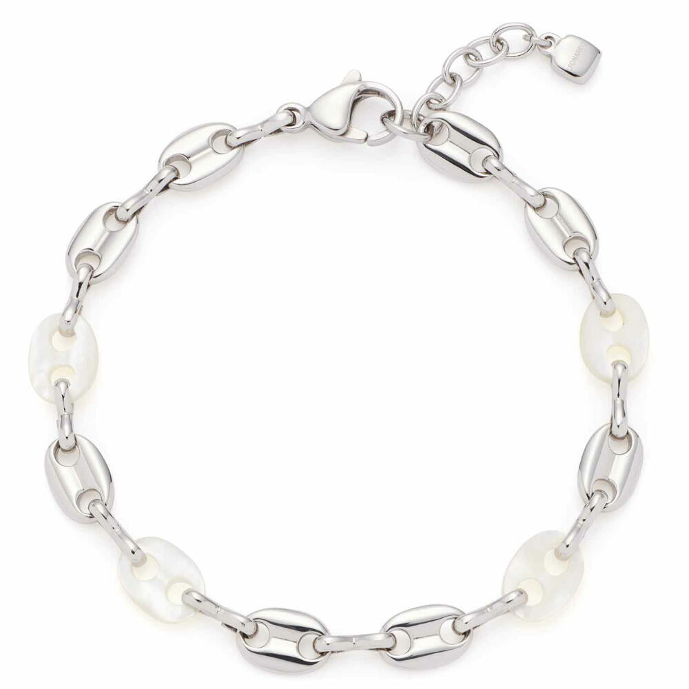 Leonardo Jewels Armband Lindi, Schmuckarmband, Armkette, Modeschmuck, Edelstahl, Silber, 023542
