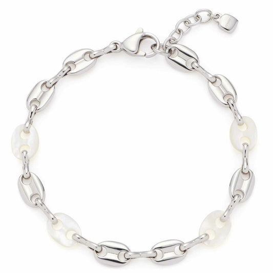 Leonardo Jewels Bracelet Lindi, Jewelry Bracelet, Arm Chain, Fashion Jewelry, Stainless Steel, Silver, 023542