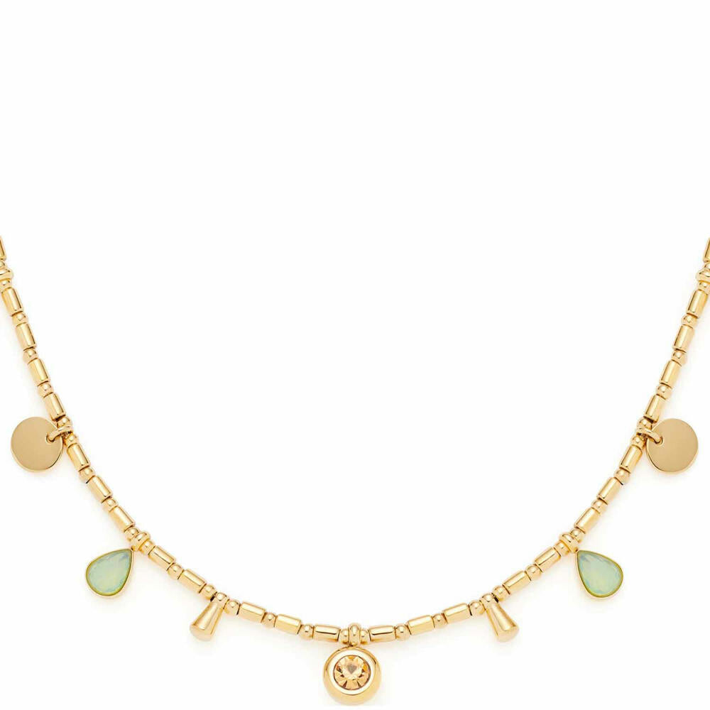 Leonardo Jewels Halskette Ella, Kette, Schmuckkette, Modeschmuck, Edelstahl IP Gold, Mehrfarbig, 023543