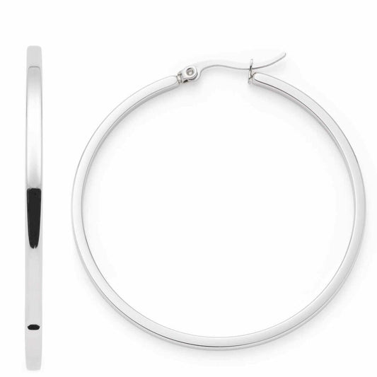 Leonardo Jewels Creole Marli, Earring, Earrings, Jewelry, Stainless Steel, Silver, 023575