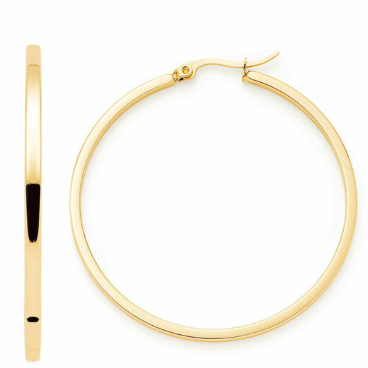 Leonardo Jewels Creole Gold Marli, Earring, Earrings, Earrings, Jewelry, Stainless Steel IP Gold, 023576