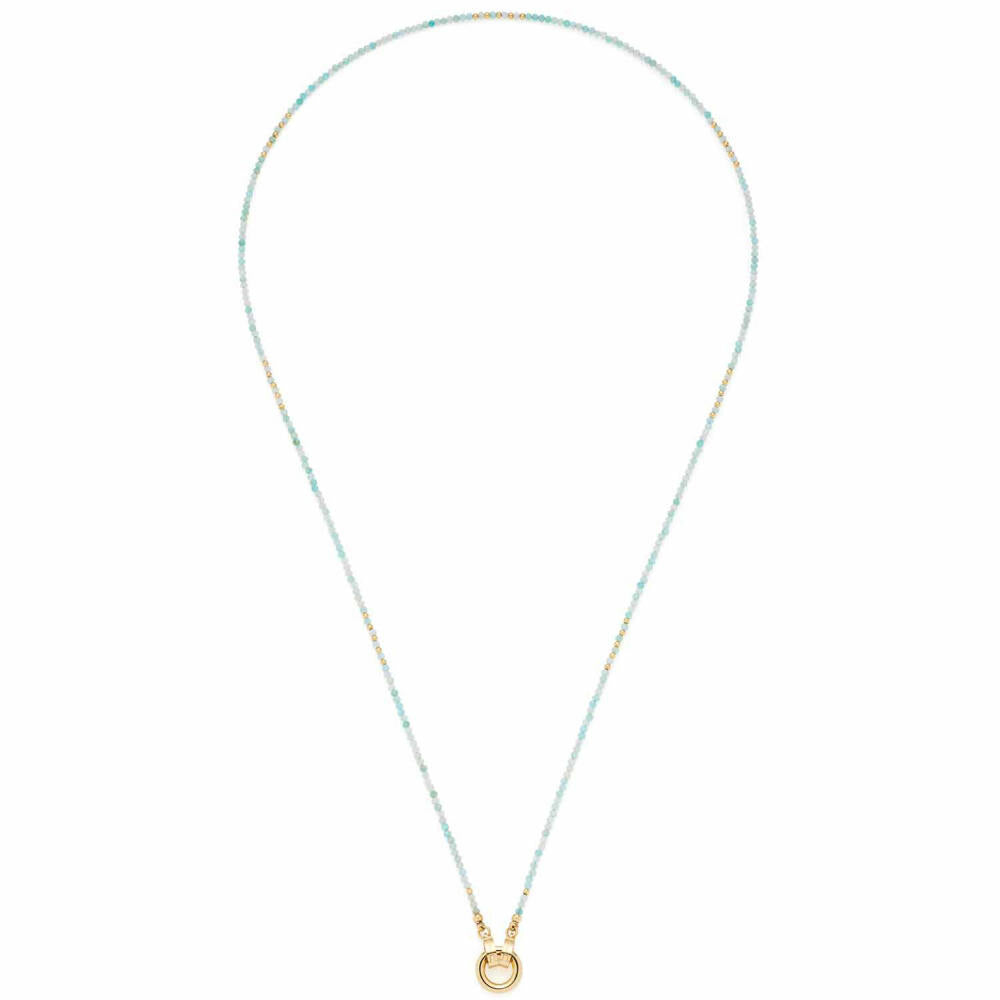Leonardo Jewels Halskette 70 aqua Pippa Clip&Mix, Kette, Schmuckkette, Modeschmuck, Edelstahl IP Gold, Blau, 023748