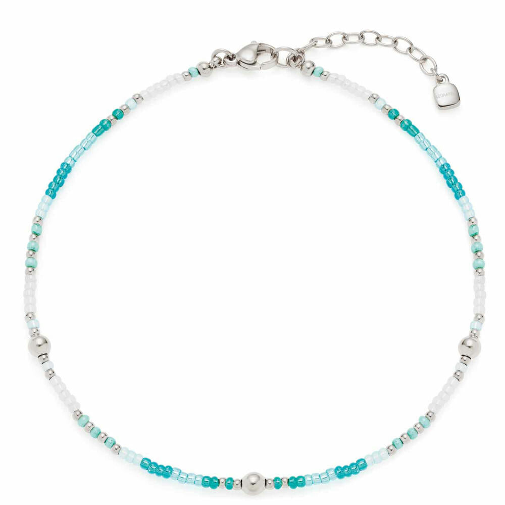 Leonardo Jewels Anklet Happy CIAO, Anklet, Foot Jewelry, Fashion Jewelry, Stainless Steel, Blue, 023859