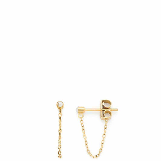 Leonardo Jewels ear studs Elli CIAO, earring, earrings, jewelry, stainless steel IP gold, gold, 023918
