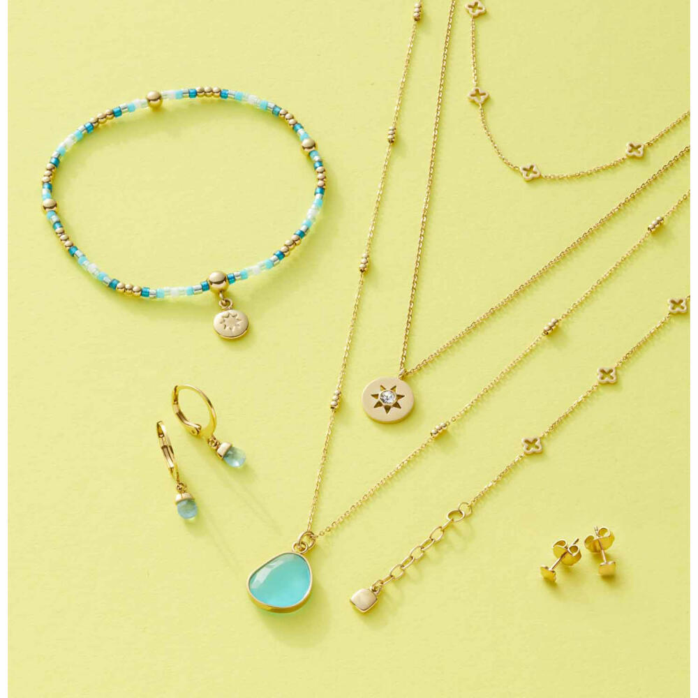 Leonardo Jewels Halskette Gold Janna CIAO, Kette, Schmuckkette, Modeschmuck, Edelstahl IP Gold , 023940
